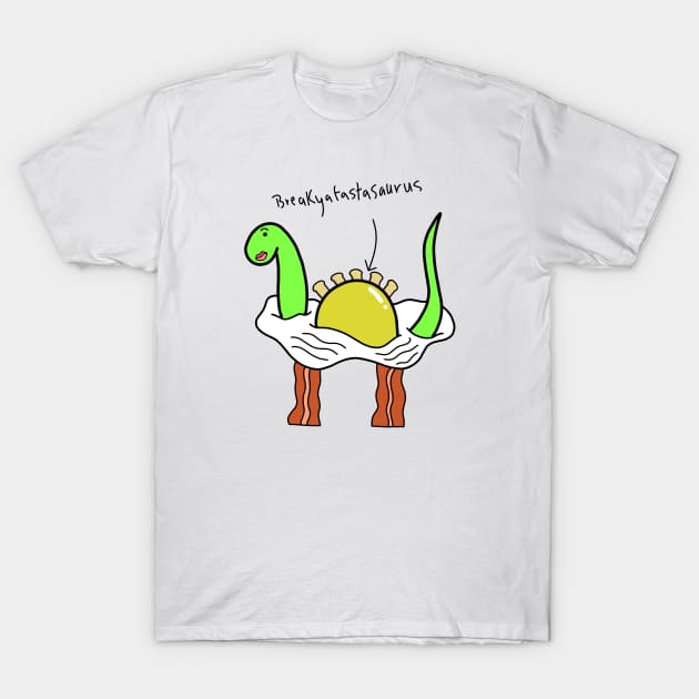 Breakyafastasaurus T-Shirt by PLS